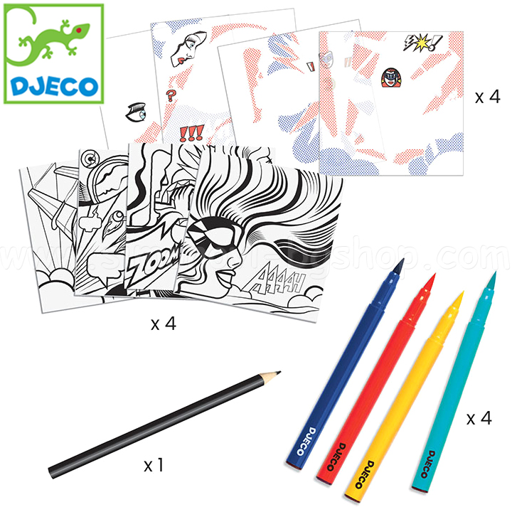 Djeco   ,    Roy Lichtenstein DJ09376